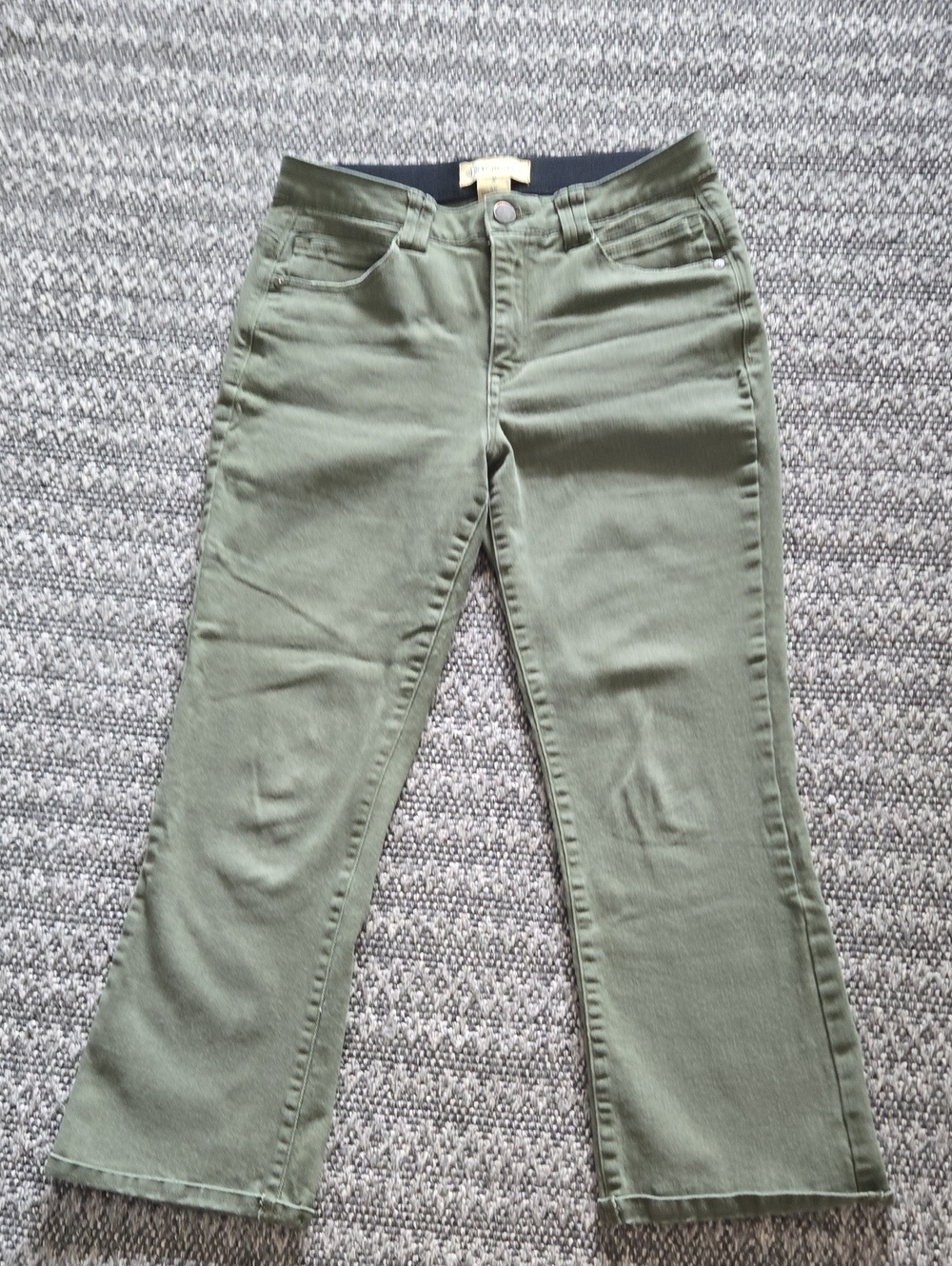 Democracy Olive Green Bootcut Jeans